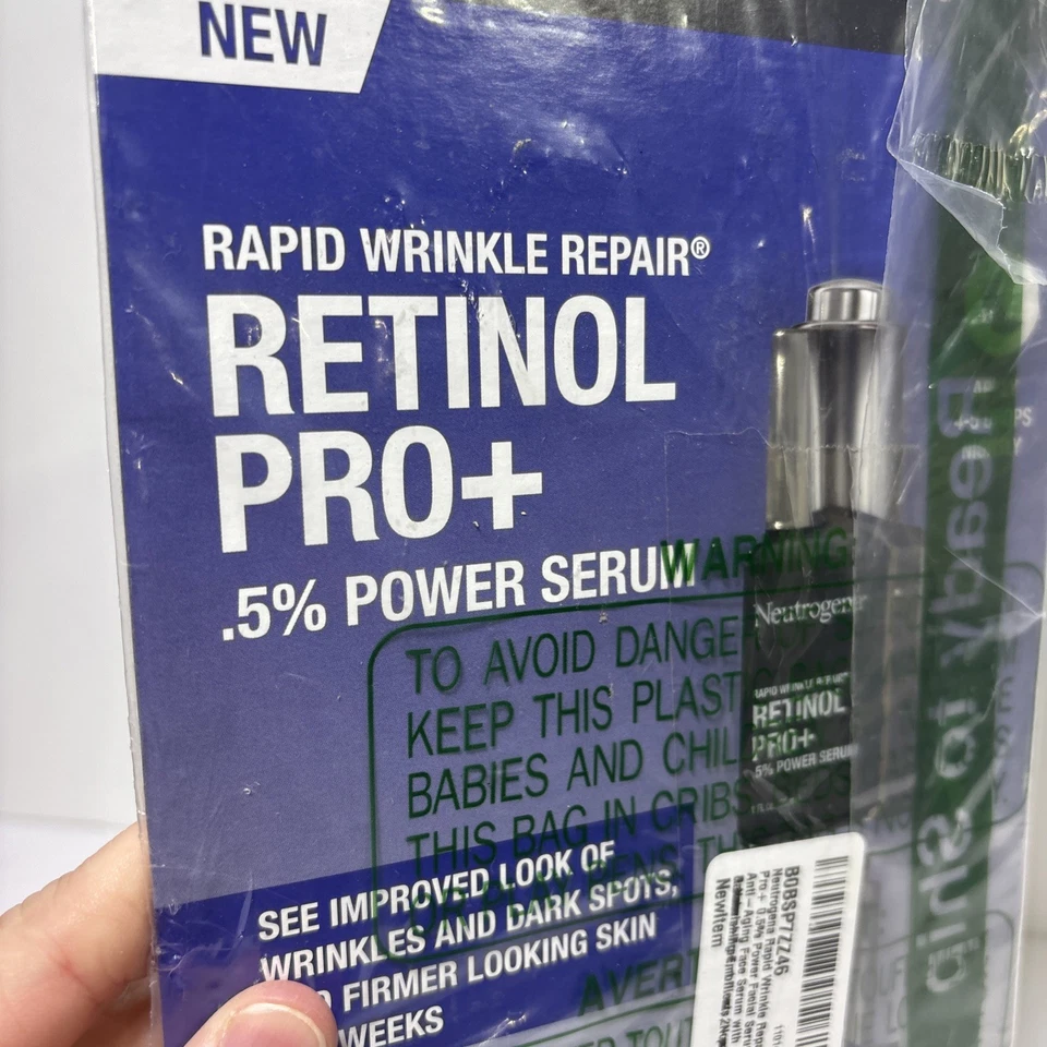 SÉRUM SELADO Neutrogena Rapid Wrinkle Repair Retinol 0,5% 2 frascos 1 oz cada - Imagem 3 de 4