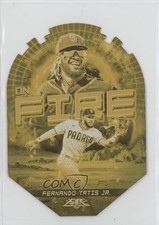 2022 Topps Fire En Fuego Gold Minted Fernando Tatis Jr #EF-24 o7m