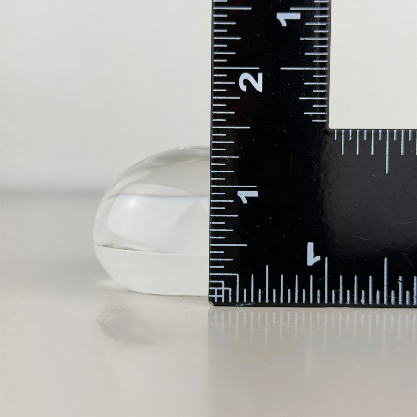 Steuben heart to heart Eric Hilton crystal glass hand cooler figurine Signed Box