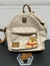 Loungefly Disney Winnie the Pooh Mini Backpack Purse Beige Brown