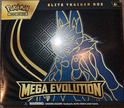 Pokemon TCG Mega Evolution Base Set Lucario Elite Trainer Box