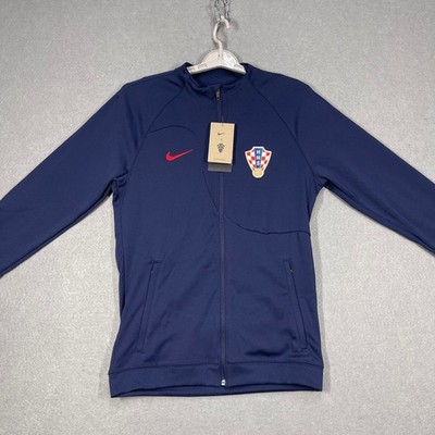 Croatia Jacket Mens Small Navy Blue Nike National Football Team Hrvatska Vatreni