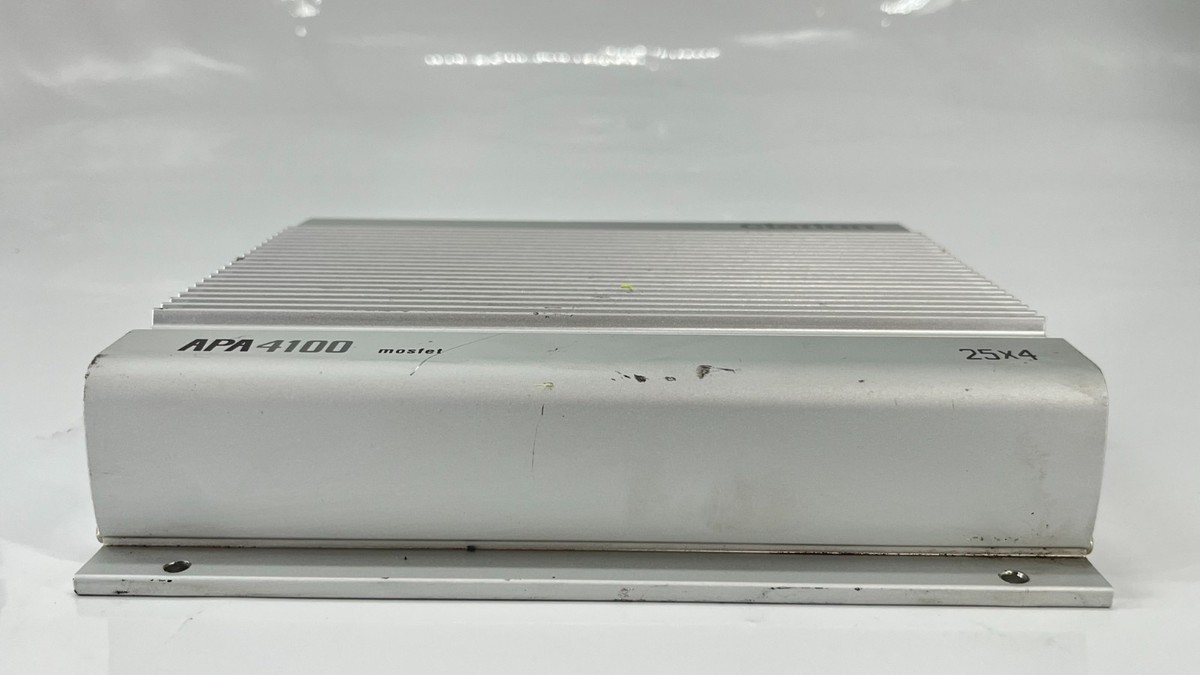 Clarion Pro Audio APA4201 4 Ch 50x4 Old School Car Amp | eBay