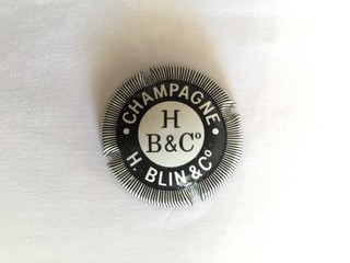 Capsule de Champagne H Blin et Cie n° 2 p 44 cote 25€