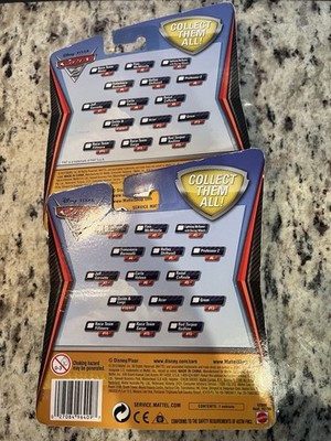 2 Disney Cars 2 Professor Z #6 1 Luigi 1 Thomas Coal Car for sale