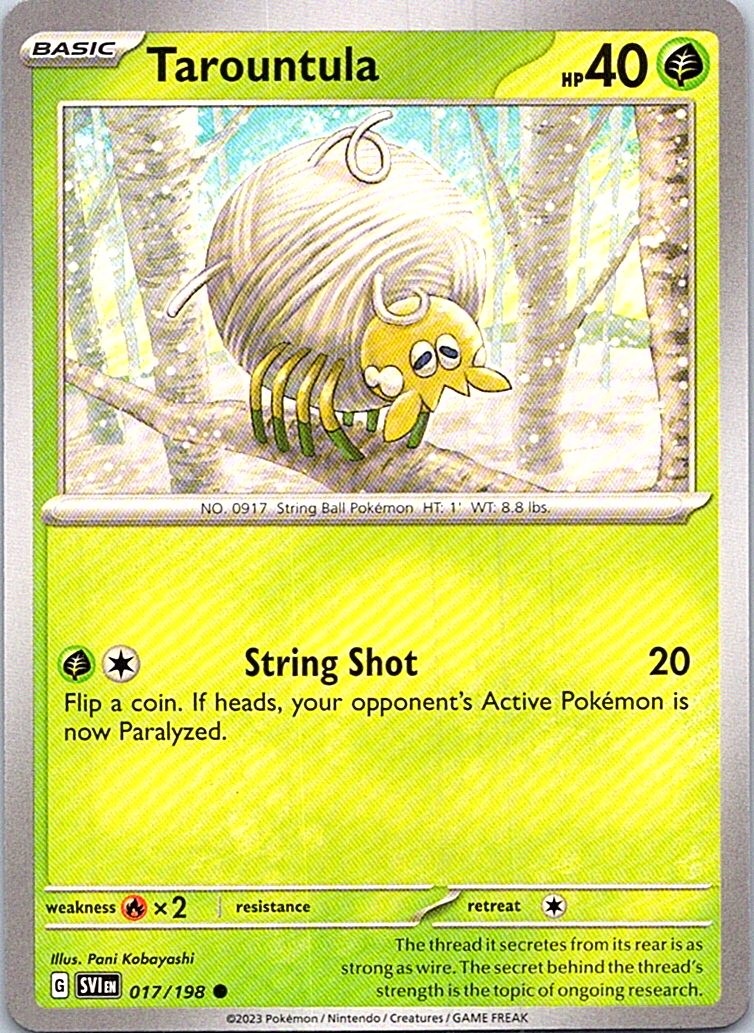 Tarountula [SVI - 017/198] NM EN