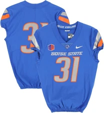 Boise State Broncos Team-Issued #31 Blue Jersey from Football Program - Size 42