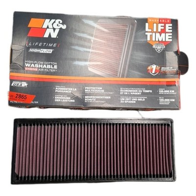 K&N Motorluftfilter 33-2865: Hochleistungsluftfilter, Abwaschbar, Ersatzfilter, 