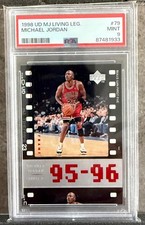 1998 UPPER DECK MJ LIVING LEGEND #79 MICHAEL JORDAN PSA 9