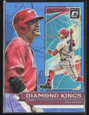 Joey Votto 2022 Donruss Optic Carolina Blue Prizm /50 #23 Cincinnati Reds