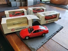 1/43 Boxed Model Vauxhall Opel Dealer Gama Calibra Red #201