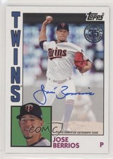 2019 Topps 1984 Topps Baseball Auto Series 2 Jose Berrios #84A-JBS Auto 8k4