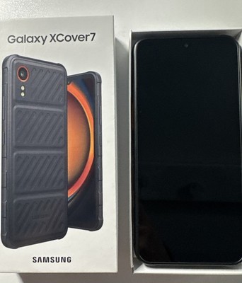 Samsung Galaxy XCover7 5G Enterprise Edition 128GB, Schwarz ! Wie neu !