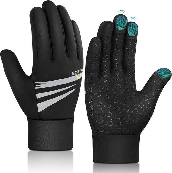 Kinder Handschuhe Winter Fahrradhandschuhe - Touchscreen Winterhandschuhe Fahrra-image