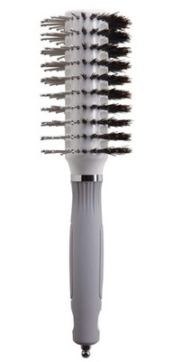 Olivia Garden Turbo Vent Oval Twin & 100% Boar Hair Brush CIOVL-TWINMD (Twin Med