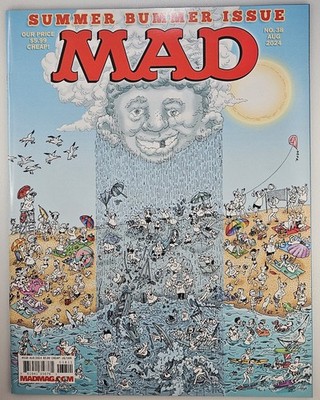 MAD Magazine #38 - August 2024 - Summer Bummer Issue - New