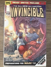 Invincible #67 RAW Signed (NM-NM+) Image Comics 1st Print