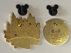 Disney Pins - Wilderness Lodge Hat Pin Red Circle & Fort Wilderness Chip & Dale — photo 2