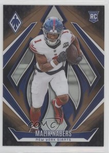 2024 Panini Phoenix Rookies Bronze Fade /125 Malik Nabers #221 Rookie RC