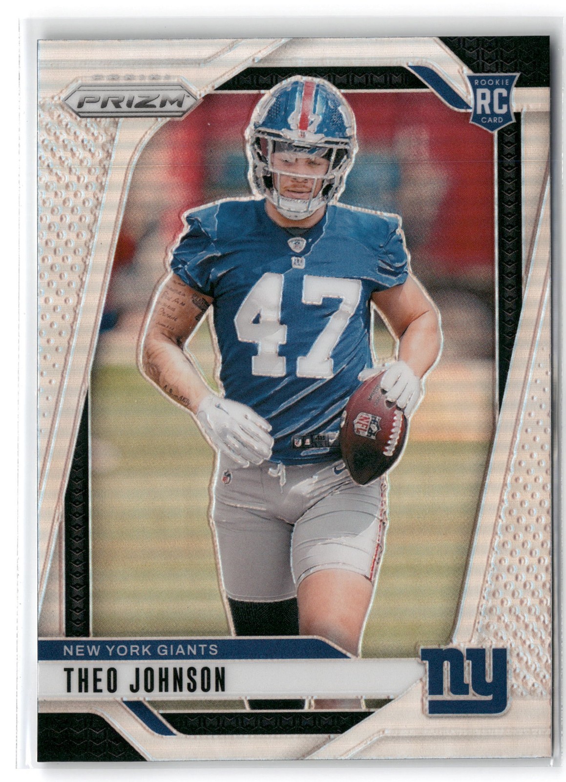 2024 Panini Prizm Theo Johnson Silver #390