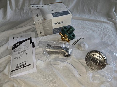 Moen Darcy 82550SRN new with missing pieces, showerhead and faucet