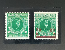 Stamps Munchen 1972 #13a / 13b - OLYMPIA 1896 - 1972 Panini - Olympic games