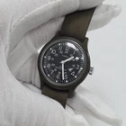TIMEX Camper Vintage Military Watch Water Resistant 24 Hr Dial Green Band Rare