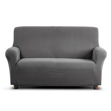 Caleffi - Copridivano 2 Posti Elasticizzato in Cotone Certificato con Braccioli 