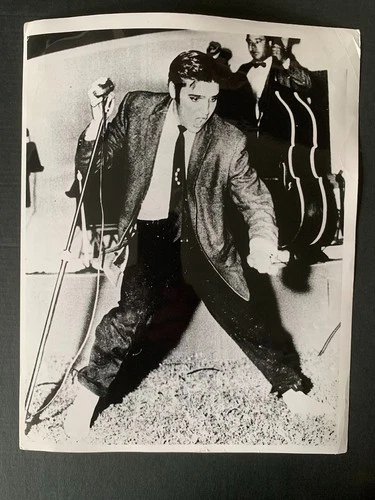 ELVIS PRESLEY  - FEATURE 5977  - Rare Vintage Original Press Photo
