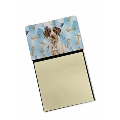 Carolines Treasures DAC9309SN 5.25 x 3.25 in. Liver & White German Wirehaired...