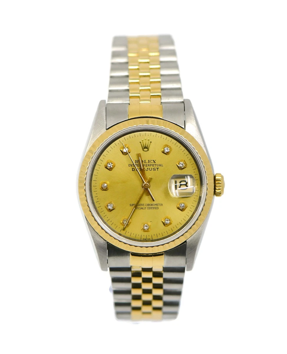 Rolex Datejust 1990-1999 Year Manufactured Wristwatches for sale