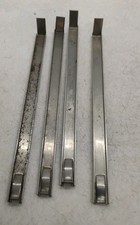 Gilbert Erector Set Part MW Nickel Plated Nut Holder With Tab Lot of 4