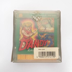 Dandy W/Box Manual Famicom Disk System FC NES Rare Retro Good Used Game NTSC-J
