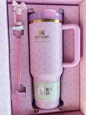 Stanley x Love Shack Fancy Flask Quencher Becher Tasse 40oz Polaroid Rose