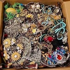 Unsorted Jewelry Lot Over 3 Pounds Junk & Good Vintage & Mod Costume & More TBF