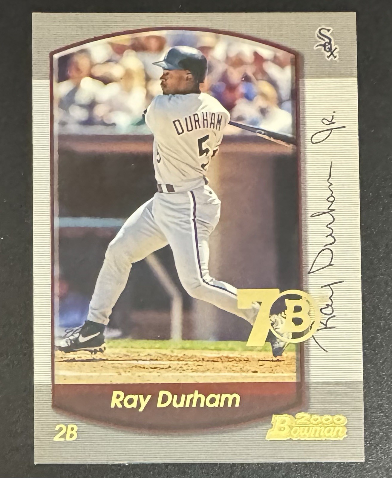 Ray Durham 2017 Bowman 70 Gold Stamp Buyback 2000 Bowman #32 - Chicago White Sox
