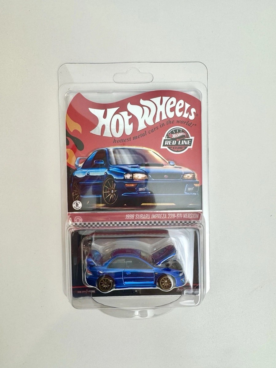 The Hot Wheels 2025 RLC Exclusive 1998 Subaru Impreza 22B-STI (IN