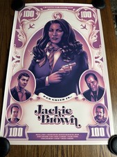 Jackie Brown Mondo 24x36 Poster Daniel Castro Maia Limited Edition Screen Print