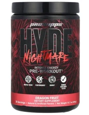 ProSupps HYDE® Nightmare, Intense Energy Pre-Workout, Dragon Fruit, 15.7 oz