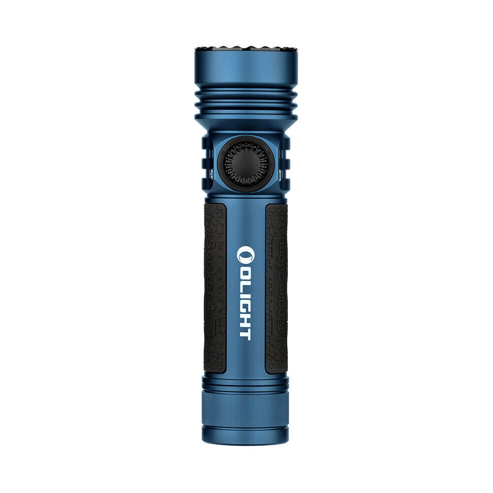 Olight Seeker 4 Pro Midnight Blue CW Flaslight w/I3T EOS Dream Blue  Flashlight