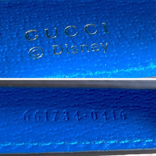 GUCCI x DISNEY Collaboration Rare Hand Folding Fan Donald Duck Full Set - Picture 15 of 22