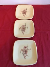 Lot of 3 Harmony House Melmac Talk of The Town 7" Dessert Plates