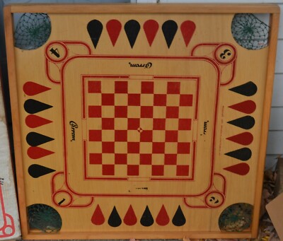 Vintage Carom No 108 Board Game Orig. Box | eBay