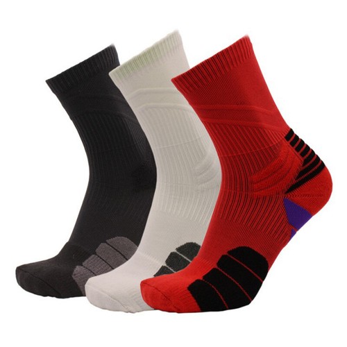 Pro Mens Womens Sports Ankle Socks Basketball Running Jogging Fitness Gym Socks - Picture 13 of 24