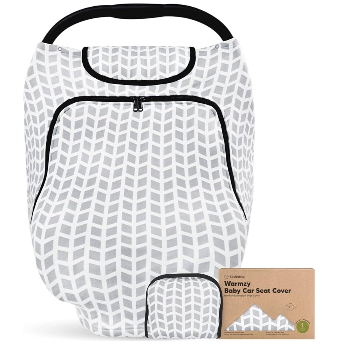 car seat cover baby Taupe-image
