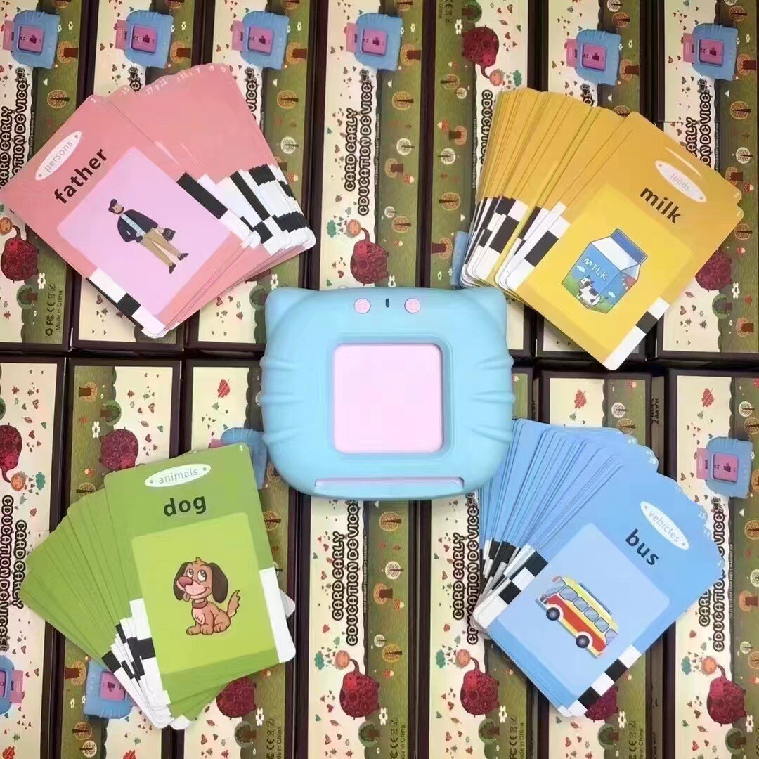 Talking Flash Cards Educational Toys Electronic Flashcards Learning For Toddlers