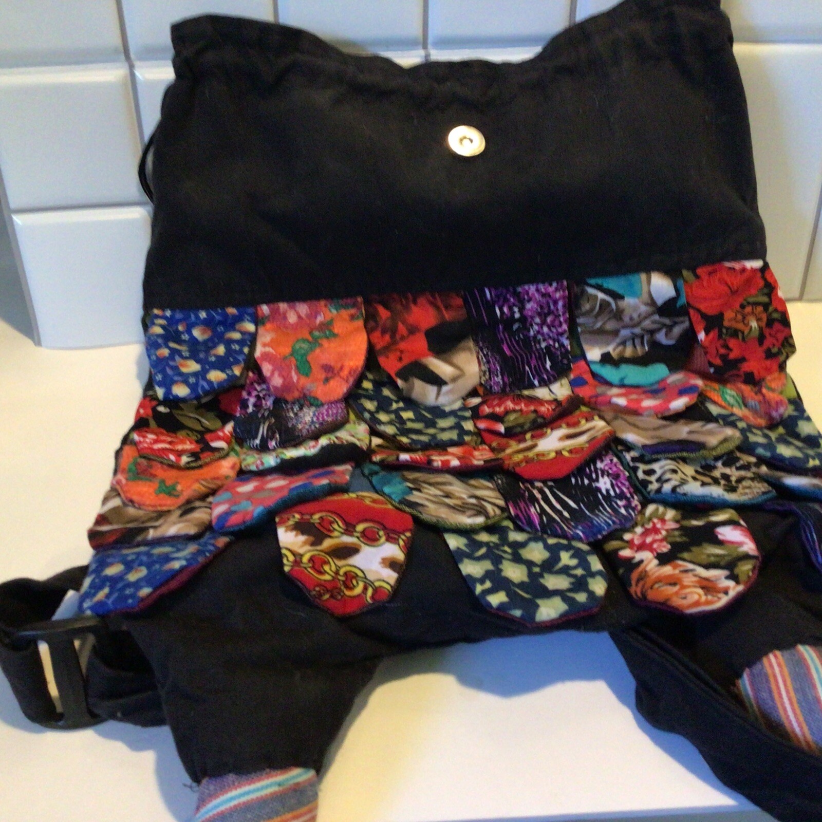 The Collection Royal Patchwork Owl Backpack/ Bag/… - image 5