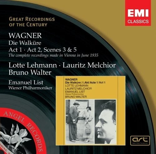 Wagner die Walküre Act1, Act 2, scenes 3 & 5 Lehmann Melchior 1935 EMI 1 cd - Photo 1/1