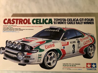 TAMIYA 24125 KIT 1/24 TOYOTA CELICA GT-FOUR CASTROL WINNER RALLY MONTE CARLO '93