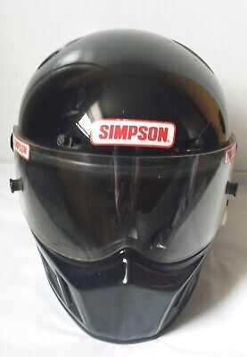 Vintage 1997 Simpson Bandit Full Face Motorcycle Helmet Size 7 1/4 | eBay